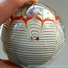 Load image into Gallery viewer, CHRIS BUZZINI American Art Glass Paperweight for Bridgeton Studio. Signed and dated 1983
