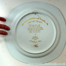 Load image into Gallery viewer, BJORN WIINBLAD Large Porcelain Wall Plate. CHRISTMAS 1983 Rosenthal Studio-Line. 11 INCHES

