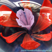 Load image into Gallery viewer, Scottish Caithness Glass Paperweight: SOLITAIRE by Colin Terris 1984
