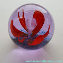 Load image into Gallery viewer, Scottish Caithness Glass Paperweight: SOLITAIRE by Colin Terris 1984
