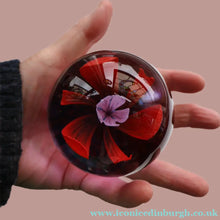 Load image into Gallery viewer, Scottish Caithness Glass Paperweight: SOLITAIRE by Colin Terris 1984
