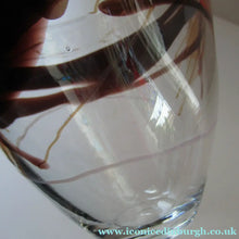 Load image into Gallery viewer, Scottish Studio Glass Edinburgh. Paul Musgrove Signed and Dated 1984
