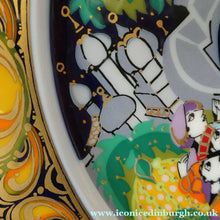 Load image into Gallery viewer,  BJORN WIINBLAD Large Porcelain Wall Plate. CHRISTMAS 1985 Rosenthal Studio-Line. 11 INCHE
