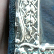 Load image into Gallery viewer, Vintage Miniature Silver Photograph Frame. Makers Mark SS &amp; Hallmarked London 1985
