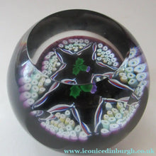 Load image into Gallery viewer, Caithness Glass for Edinburgh Crystal Limited Edition Thistle Paperweight
