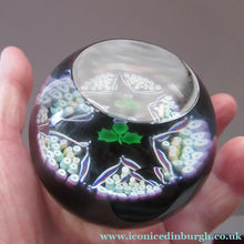 Load image into Gallery viewer, Caithness Glass for Edinburgh Crystal Limited Edition Thistle Paperweight

