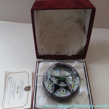 Load image into Gallery viewer, Caithness Glass for Edinburgh Crystal Limited Edition Thistle Paperweight
