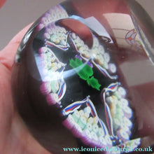 Load image into Gallery viewer, Caithness Glass for Edinburgh Crystal Limited Edition Thistle Paperweight
