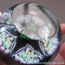 Load image into Gallery viewer, Caithness Glass for Edinburgh Crystal Limited Edition Thistle Paperweight
