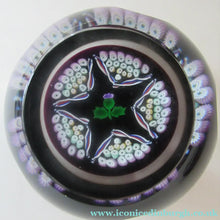 Load image into Gallery viewer, Caithness Glass for Edinburgh Crystal Limited Edition Thistle Paperweight
