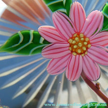 Load image into Gallery viewer,  1986 LIMITED EDITION Caithness Glass Paperweight: Signed "Camelia" by William Manson
