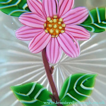 Load image into Gallery viewer,  1986 LIMITED EDITION Caithness Glass Paperweight: Signed "Camelia" by William Manson
