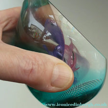 Load image into Gallery viewer, Vintage SCOTTISH Caithness Glass Paperweight: SALADIN by Colin Terris; 1997
