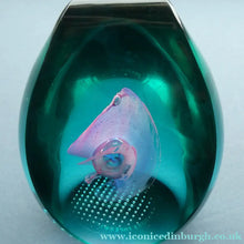 Load image into Gallery viewer, Vintage SCOTTISH Caithness Glass Paperweight: SALADIN by Colin Terris; 1997

