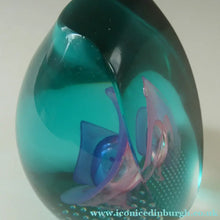 Load image into Gallery viewer, Vintage SCOTTISH Caithness Glass Paperweight: SALADIN by Colin Terris; 1997
