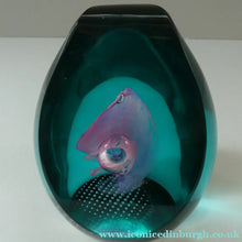 Load image into Gallery viewer, Vintage SCOTTISH Caithness Glass Paperweight: SALADIN by Colin Terris; 1997
