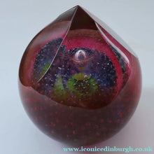 Load image into Gallery viewer, SCOTTISH Limited Edition Caithness Glass Paperweight: VESUVIUS by Colin Terris (1988) - Paperweight
