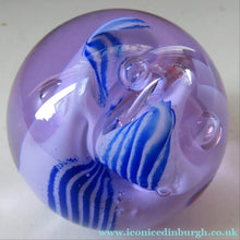 Load image into Gallery viewer, Vintage 1980s Caithness Paperweight entitled Snow Trail Margot Thomson
