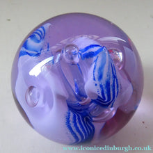 Load image into Gallery viewer, Vintage 1980s Caithness Paperweight entitled Snow Trail Margot Thomson
