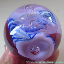 Load image into Gallery viewer, Vintage 1980s Caithness Paperweight entitled Snow Trail Margot Thomson

