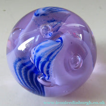 Load image into Gallery viewer, Vintage 1980s Caithness Paperweight entitled Snow Trail Margot Thomson
