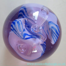 Load image into Gallery viewer, Vintage 1980s Caithness Paperweight entitled Snow Trail Margot Thomson
