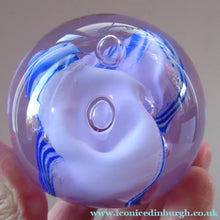 Load image into Gallery viewer, Vintage 1980s Caithness Paperweight entitled Snow Trail Margot Thomson
