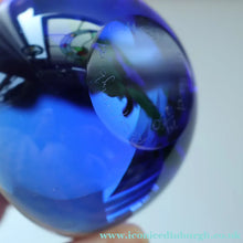 Load image into Gallery viewer, Vintage LIMITED EDITION 1988 Caithness Glass Paperweight. Entitled "Rose and Ladybird" by William Manson
