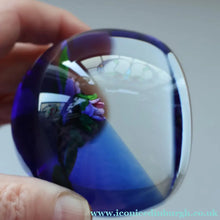 Load image into Gallery viewer, Vintage LIMITED EDITION 1988 Caithness Glass Paperweight. Entitled "Rose and Ladybird" by William Manson
