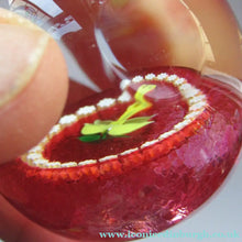 Load image into Gallery viewer, Caithness Glass Miniature Paperweight. Scottish Glass Daffodil
