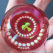 Load image into Gallery viewer, Caithness Glass Miniature Paperweight. Scottish Glass Daffodil
