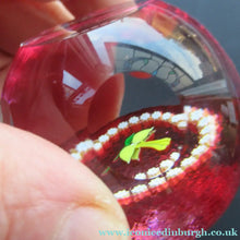 Load image into Gallery viewer, Caithness Glass Miniature Paperweight. Scottish Glass Daffodil
