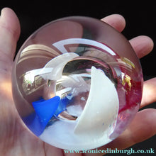Load image into Gallery viewer, LARGE Vintage Limited Edition SCOTTISH Caithness Glass Paperweight: Fanfare by Alistair MacIntosh, 1989
