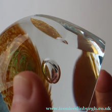 Load image into Gallery viewer, Fabulous LIMITED EDITION Scottish Caithness Glass Paperweight: TAWNY OWL by Alastair MacIntosh, 1989
