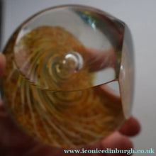 Load image into Gallery viewer, Fabulous LIMITED EDITION Scottish Caithness Glass Paperweight: TAWNY OWL by Alastair MacIntosh, 1989
