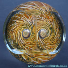Load image into Gallery viewer, Fabulous LIMITED EDITION Scottish Caithness Glass Paperweight: TAWNY OWL by Alastair MacIntosh, 1989

