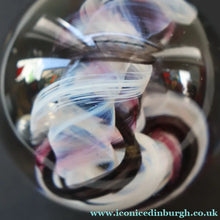 Load image into Gallery viewer, SCOTTISH PAPERWEIGHT. 1989 Caithness Paperweight: RIBBONS by Alistair Macintosh - Scottish Paperweight
