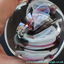 Load image into Gallery viewer, SCOTTISH PAPERWEIGHT. 1989 Caithness Paperweight: RIBBONS by Alistair Macintosh
