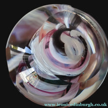 Load image into Gallery viewer, SCOTTISH PAPERWEIGHT. 1989 Caithness Paperweight: RIBBONS by Alistair Macintosh
