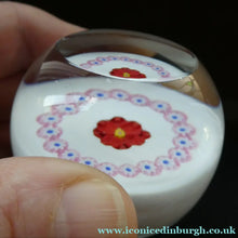 Load image into Gallery viewer, 1990 Caithness Miniatujre Rose Paperweight Allan Scott
