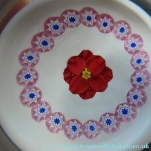 Load image into Gallery viewer, 1990 Caithness Miniatujre Rose Paperweight Allan Scott
