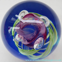 Load image into Gallery viewer, LIMITED EDITION Scottish Caithness Glass Paperweight: Elfin Dance by Alastair MacIntosh; 1990

