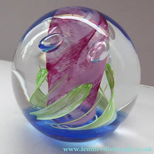 Load image into Gallery viewer, LIMITED EDITION Scottish Caithness Glass Paperweight: Elfin Dance by Alastair MacIntosh; 1990
