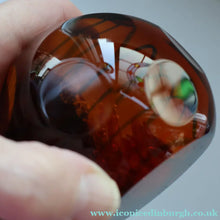 Load image into Gallery viewer, SCOTTISH Caithness Glass Paperweight: ALADDIN by Colin Terris; 1990
