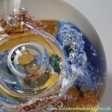 Load image into Gallery viewer, Vintage 1990 Scottish CAITHNESS GLASS Paperweight entitled COSMOS by Margot Thomson
