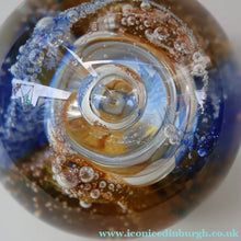 Load image into Gallery viewer, Vintage 1990 Scottish CAITHNESS GLASS Paperweight entitled COSMOS by Margot Thomson

