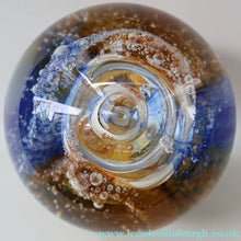Load image into Gallery viewer, Vintage 1990 Scottish CAITHNESS GLASS Paperweight entitled COSMOS by Margot Thomson
