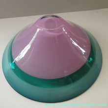 Load image into Gallery viewer, Large Simon Moore Incalmo Bowl. 1980s British Studio Glass Signed
