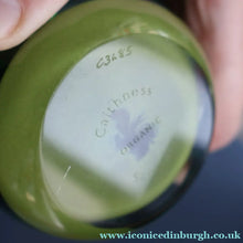 Load image into Gallery viewer, SCOTTISH PAPERWEIGHT: Vintage 1990s Caithness Paperweight: ORGANIC (Green)
