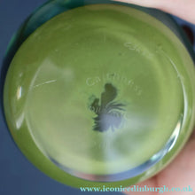 Load image into Gallery viewer, SCOTTISH PAPERWEIGHT: Vintage 1990s Caithness Paperweight: ORGANIC (Green)
